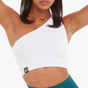 Lazuli Label - White One Shoulder - XSmall